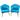 Baby Blue Fantail Chairs